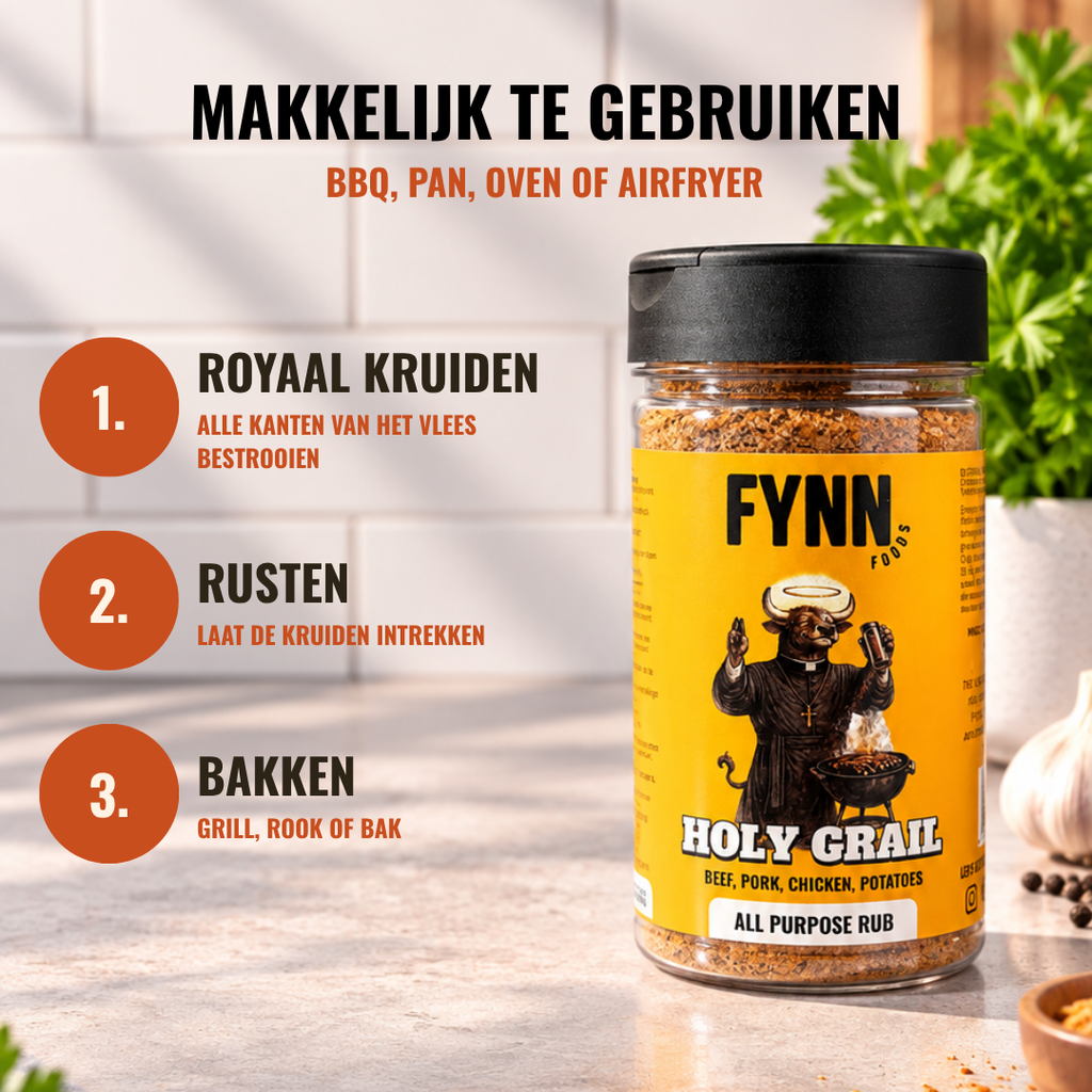 HOLY GRAIL - All Purpose BBQ Rub