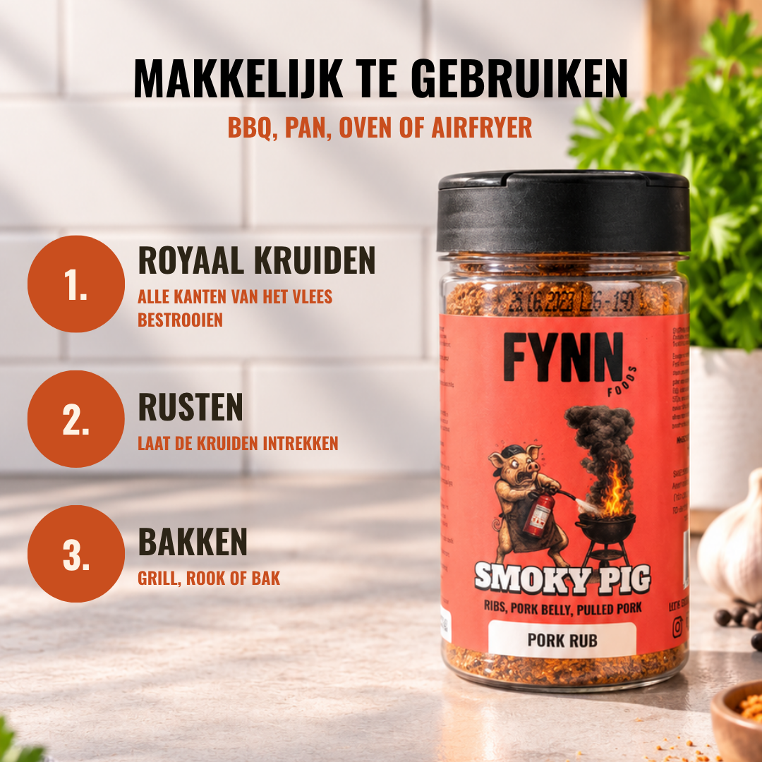 SMOKY PIG - Varken BBQ Rub 