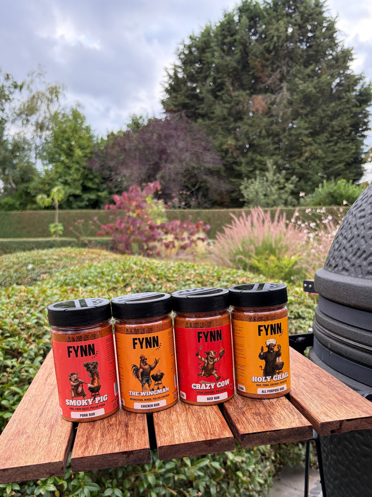 Overview FYNN BBQ RUBS